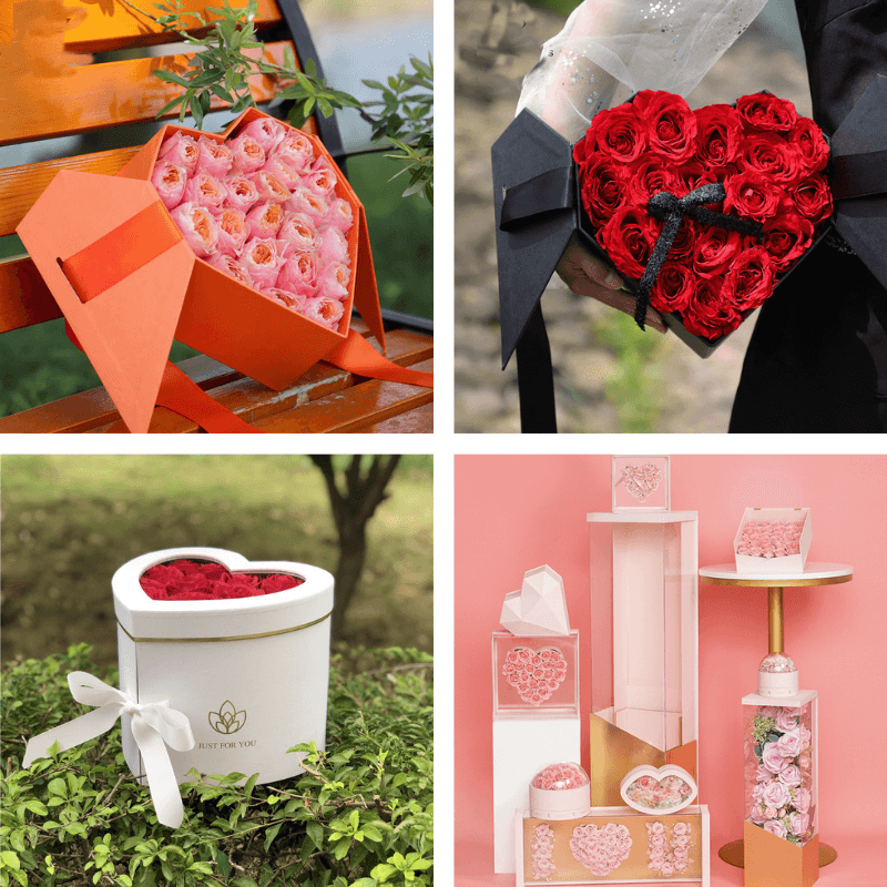 heart shape flower box for sale